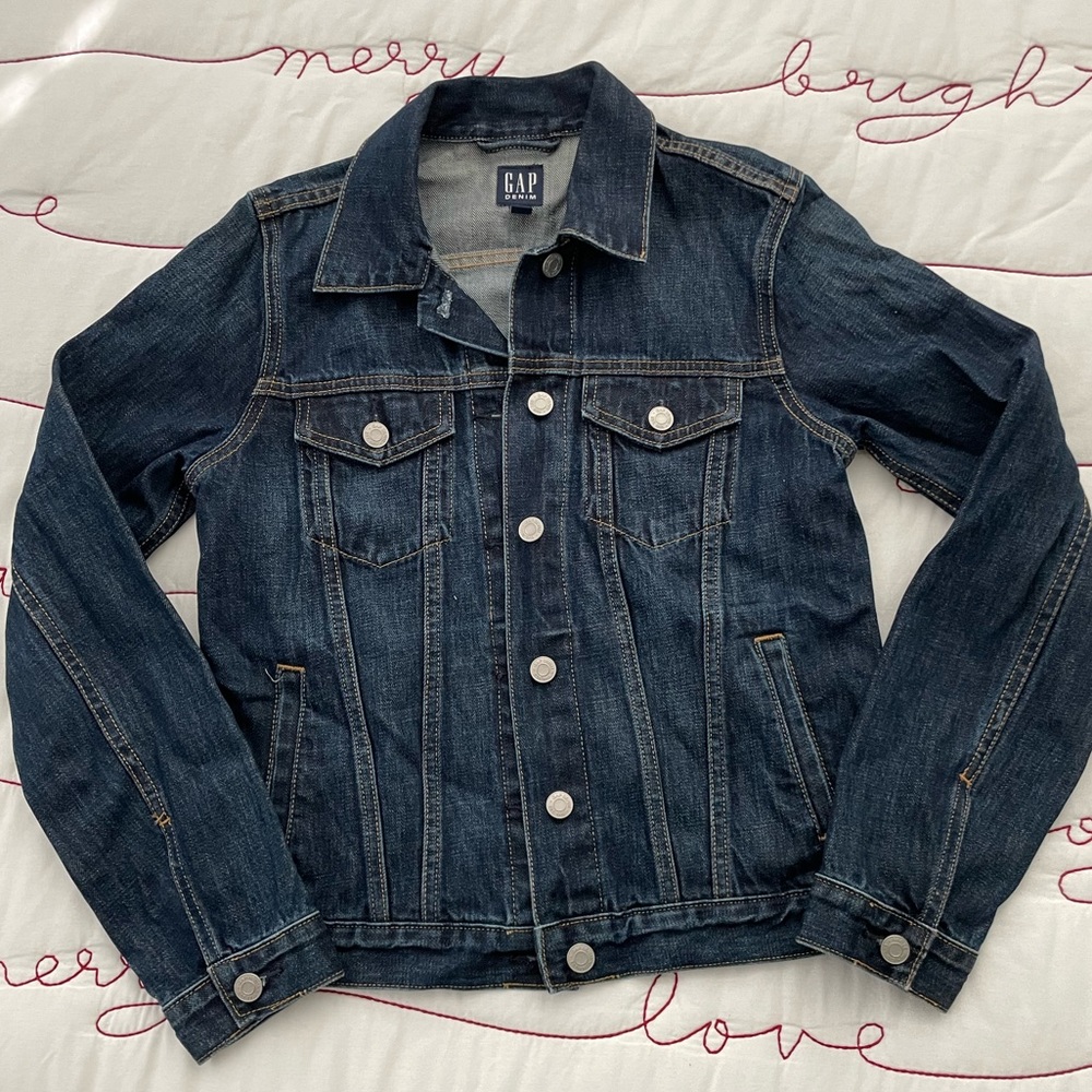 Gap dark jean jacket
